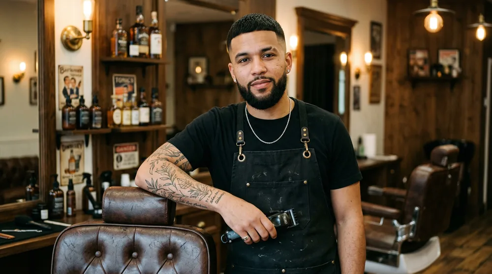 Blackwood barbers at work