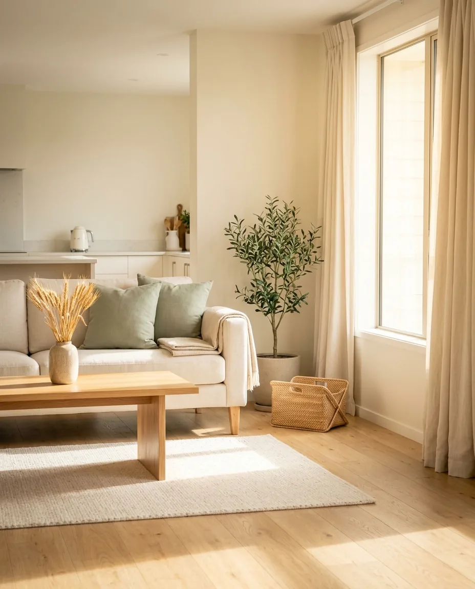 A spotless sunny family home